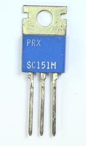 5 x Powerex PRX SC151M CA Control TRIAC, 15A RMS 600V A-220 - Imagen 1 de 1