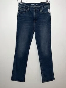 Old Navy NEW Boys Classic Built In Flex Bootcut Jeans Dark Wash Stretchy Sz 18 - Picture 1 of 5