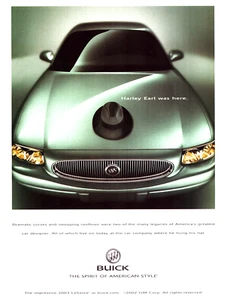 Buick LeSabre Dramatic Curves Harley Earl was Here Vintage Print Ad 2003 - Picture 1 of 4