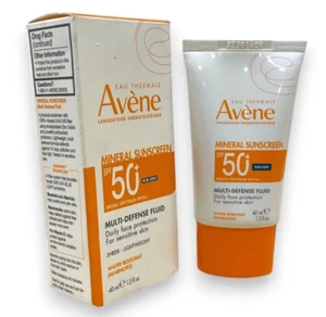 Avene Mineral Sunscreen Multi-Defense Fluid SPF 50+ (40ml/1.3fl.oz) NEW - Picture 1 of 2