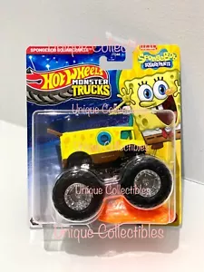 Hot Wheels Monster Trucks Spongebob Squarepants Die-cast Nickelodeon Brand New - Picture 1 of 2