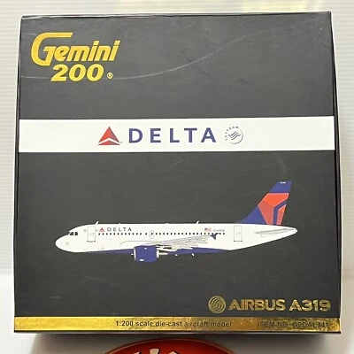 Gemini 1/200 DELTA AIRBUS A319 N349NB Diecast G2DAL441 - Image 1 of 4