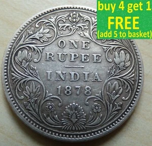 India Victoria Edward VII George V VI 1/2 Rupee 1/4 Anna Pice Choose your Coin - Picture 1 of 213