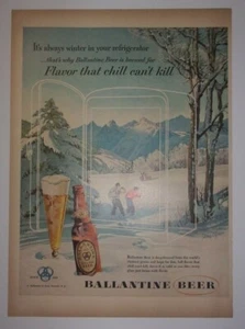 Bierwerbung Ballantine 1953 - Bild 1 von 1