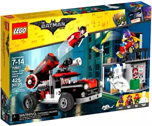 LEGO Harley Quinn Cannonball Attack 70921 Batman Film Neu in verpackung 9,5/10 seltene minifiguren - Bild 1 von 2