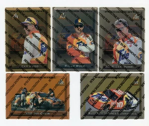 Ricky Rudd 1997 Pinnacle Precision Steel Gold Silver & Bronze Parallel Cards #R2 - Picture 1 of 2