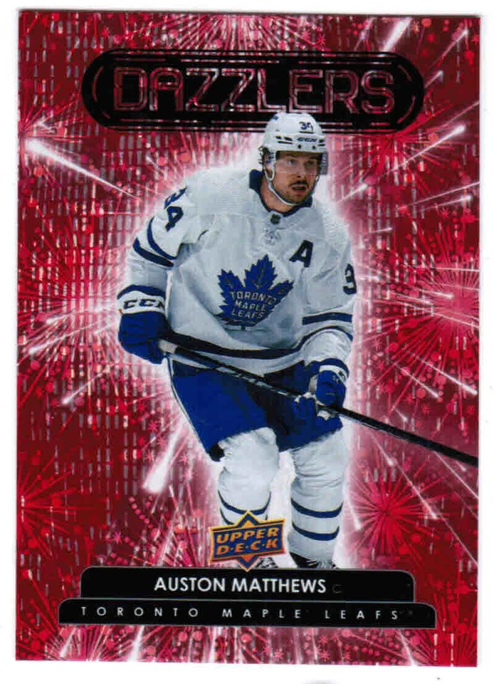22/23 2022 UPPER DECK SERIES 1 HOCKEY DAZZLERS RED CARDS D-XX U-Pick From List - Image 1 of 1