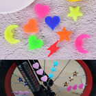 36PCS Bicycle Wheel Spoke Plastic Beads Multi Color Children Clips Decor3-*-