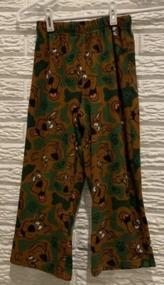 Pantalones de pijama Scooby Doo para niño, talla 6/7, marrón y verde, poliéster Foto 1 de 4