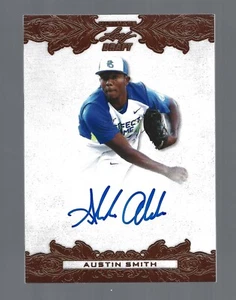 Austin Smith AUTOGRAPH San Diego Padres 2015 Leaf Ultimate Draft AUTO Baseball - Picture 1 of 2