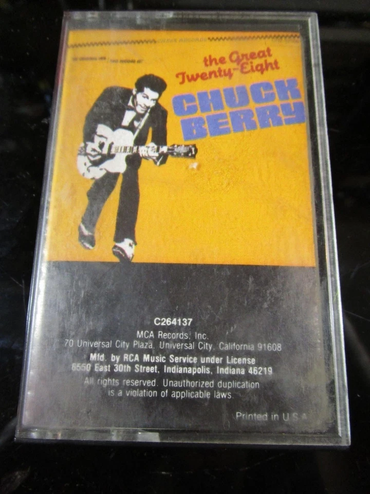 CHUCK BERRY "THE GREAT TWENTY-EIGHT" 1984 CHESS ~ CASSETTE - Image 1 of 1
