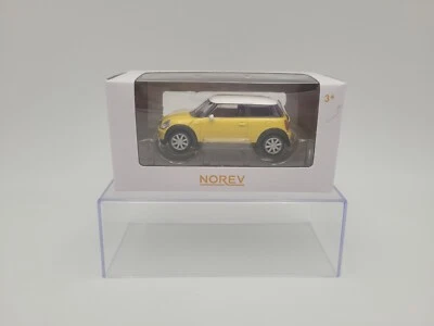 NOREV 1:54 MINI COOPER ONE 2006 GIALLO - Immagine 1 di 4