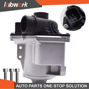 Labwork Electric Engine Water Pump W/ Thermostat For BMW X1 3.0L 2013 2014 2015 - Picture 1 of 14