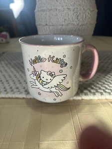 Hello Kitty Flying Unicorn Large 20oz Coffee Mug-NEW - Picture 1 of 2