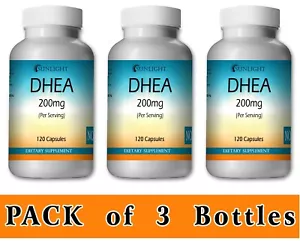 DHEA 200 mg Cap - High Potency - 60-360 Count 1-3 Pack SALE Free Fast Ship USA - Picture 1 of 13