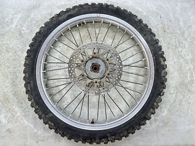 OEM 89-95 SUZUKI RM125 RM250 RM 125 250 COMPLETO 21" RUEDA DELANTERA LLANTA Y BUJE CONJUNTO Foto 1 de 4