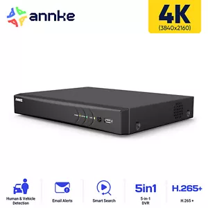 ANNKE 8CH 4K 8MP 5IN1 DVR Security Video Recorder Home Surveillance H.265+ - Picture 1 of 13