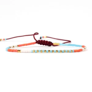 Hand Woven Bracelet Exquisite Jewelry Handmade Bead - Picture 1 of 11