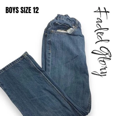 Jeans Glory descoloridos para niños talla 12 Foto 1 de 4