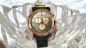 Citizen Eco Drive Aml 3.0 Chronograph Black Ion Watch - Picture 1 of 11