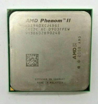 AMD Phenom II X4 940 HDZ940XCJ4DGI - Quad Core - 3,00GHz - Sockel AM2/AM2+ #73 - Bild 1 von 2