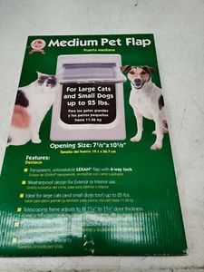 Ideal Pet Products MPF 7-1/2" X 10 1/2" Medium LOCKING Pet Door - Picture 1 of 11