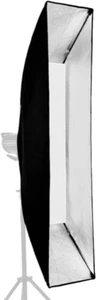 Professional Pro 55" Strip Silver Reflective Softbox Heat-Resistant , 12" x 55" - Picture 1 of 4