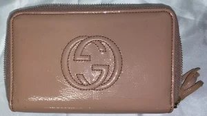 GUCCI ~ Soho Compact Disco Zip Wallet, Dark Cipria, #351486 2184 - Bild 1 von 13