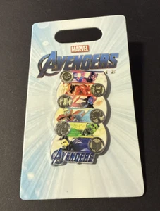 Disney Marvel Avengers Endgame Iron Man Thor Hulk Captain America Blk. Widow Pin - Picture 1 of 3
