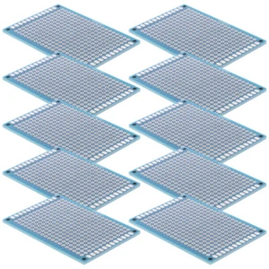 10 piezas bloques de circuito de soldadura de placa experimental de pulverización de estaño de doble cara PCB - Imagen 1 de 12