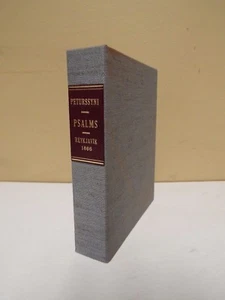 1866 Isländische Bibel - Buch der Psalmen - Petursson Hallgrimur - Vollleder mit Box - Bild 1 von 3