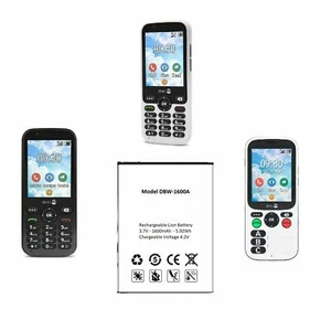 Battery Model DBW-1600A Compatible with Doro 7010, 7011, 7781, secure 780X, X Lo - Picture 1 of 1