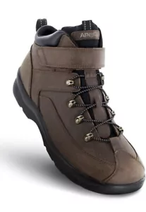 New In Box Apex Hiking Boots Men's Size 14 EEEE (x-wide) Brown Leather - Picture 1 of 13