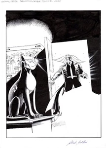 CLAUDIO CASTELLINI - Copertina Nathan Never Speciale n.3 "Caccia al ladro" - Picture 1 of 1
