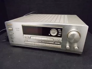 Onkyo TX-SV545, A / V-Receiver, mit Fernbedienung und Bedienheft, silber. #L-229 - Bild 1 von 7