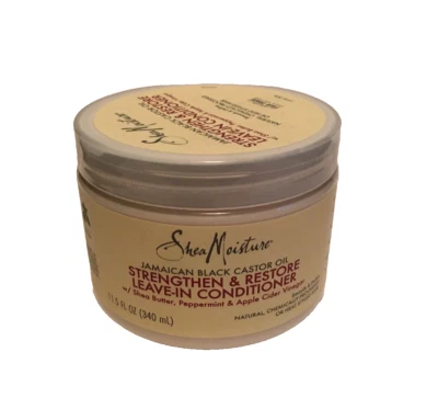 Tratamiento sin dejar batido Shea Moisture Strengthen & Restore, 11,5 oz Foto 1 de 4