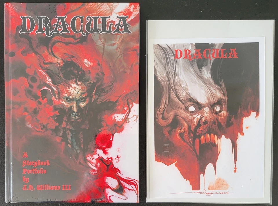 德古拉精装带收藏书盘,密封,近乎完好或更好  — 第 1/3 张图片