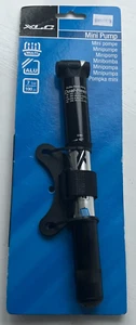 Aluminium XLC Duel-Head Mini Bike Pump w/extendable Tube to 100psi Brand New - Picture 1 of 4
