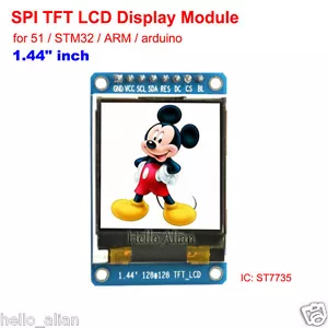 1.44 inch Full Color 128x60 SPI TFT LCD Display Screen Replace OLED for Arduino - Picture 1 of 7