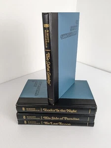 4 Vtg F Scott Fitzgerald Hardcover Novels Great Gatsby Tender Paradise Tycoon - Imagen 1 de 8