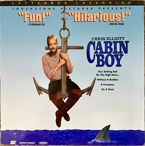 CABIN BOY 12” LASERDISC MOVIE CHRIS ELLIOT LETTERBOX VERY GOOD - Picture 1 of 2