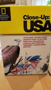 National Geographic Society Nahaufnahme USA 15 informative Karten Lernen - Bild 1 von 3