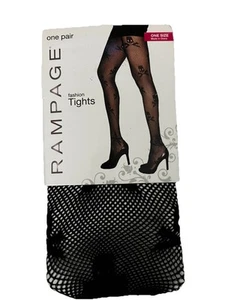Fashion skull print sheer fishnet lace tights black nip goth punk metal Stocking - Picture 1 of 3