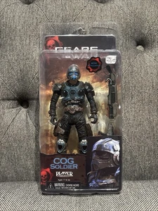 NEW! NECA Player Select Gears of War 2 COG SOLDIER 7" Action Figure 2009 Sealed - Picture 1 of 6