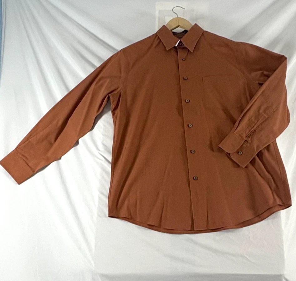 Croft & Barrow, Camisa de Vestir Hombre, Cuello 15 1/2-16, Manga Larga 32/33 Foto 1 de 4