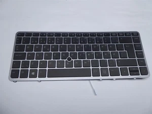 HP EliteBook 840 G2 ORIGINAL Keyboard dansk Layout!! 776475-081 #4166 - Picture 1 of 3