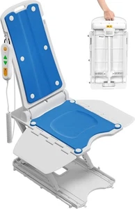 JC35M3 Sedia Elettrica Alzabagno da Pavimento con Telecomando Jiecang 300lb Nuova SPEDIZIONE GRATUITA - Foto 1 di 12
