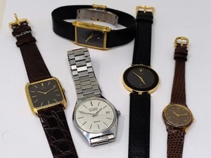 Lot / No. 5 Vitage Quartz Movement Watches (Spare Parts) - Picture 1 of 11