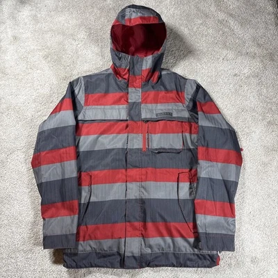 BURTON Jacket Men’s Medium Dry Ride Poacher Snowboard Ski Parka Chittagong Red - Image 1 of 4