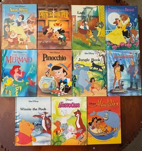 Disney Classic Series Hardcover Book Lot Of 11 Gallery Twin Mouse Works - Picture 1 of 8